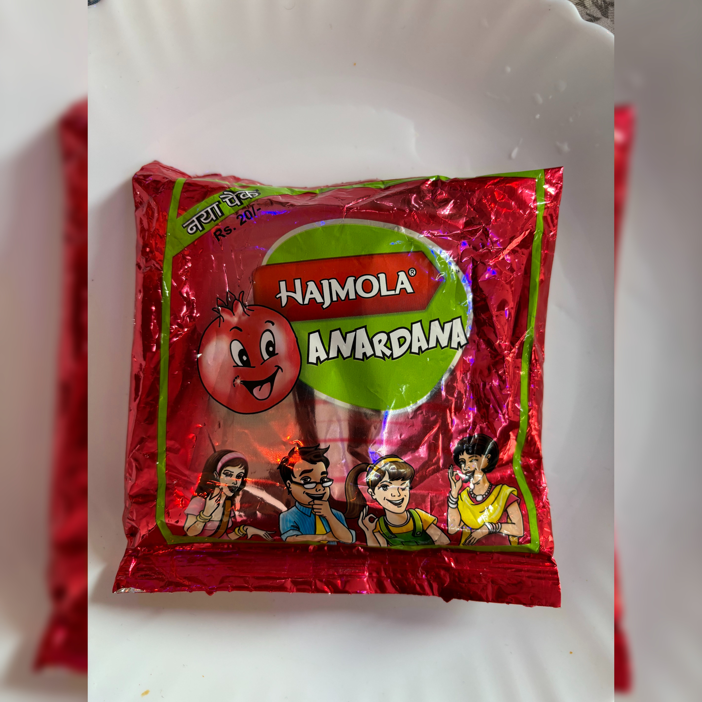 Hajmola Anaardana | Pack of 20 | Snack - Attack
