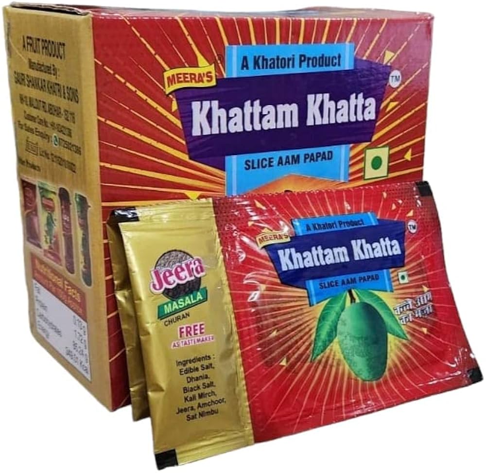 Khattam Khatta Big Pack | Pack of 20| Snack - Attack