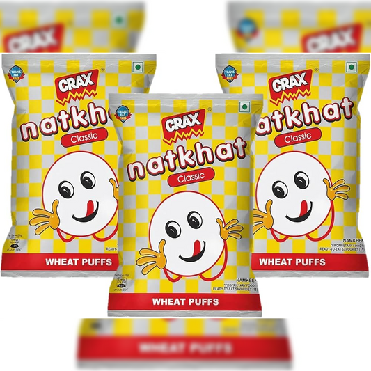 Cracks NatKhat Classic | Pack of 1 |Snack - Attack