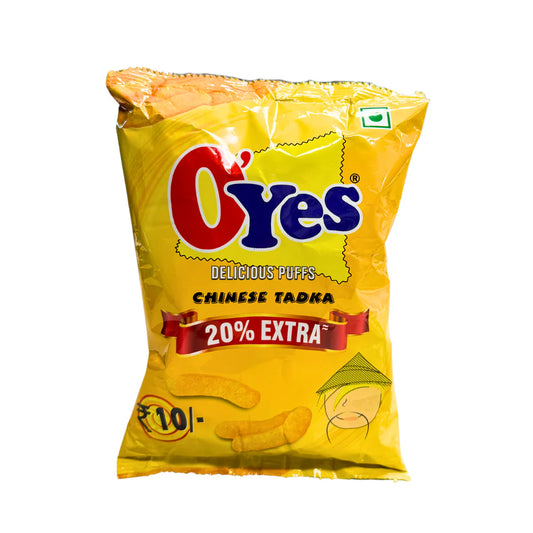 Oyes Yellow | Chinese Tadka | Snack - Attack